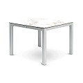 Briga Dutch Table Dekton steen Blad kleur Entzo Wit Frame / Entzo (100x100 cm) ~