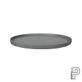 Saucer Round Fiberstone Grey