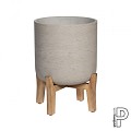 Pottery Pots plantenbak Charlie Feet Low Grey Washed