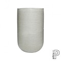 Pottery Pots plantenbak Cody L Horizontal Ridged Cement hoogte: 70 diameter: 42~