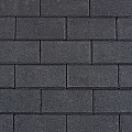 BSS antraciet 21x10,5x6 cm. ~