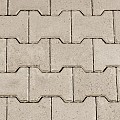 H-profiel klinker grijs 20x16,5/14x8 cm. komo machinaal pakket ~