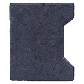 H-profiel klinker antraciet 20x16,5/14x8 cm. beginsteen ~