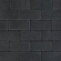Nature top kleurecht bss 8 cm. glad black mini facet ~