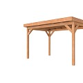 Douglasvision buitenverblijf Comfort 400x270 cm. onbehandeld. ~
