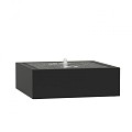 Aluminium watertafel (LxBxH) 120x120x40 cm. (3 mm.) ~