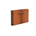 CorTen vrijstaande vijvermuur (LxBxH) 150x25x100 cm. (2 mm.) ~