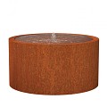 CorTen watertafel Ø 145x75 cm. (3 mm.) ~