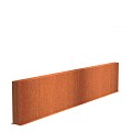CorTen wand (BxDxH) 400x15x80 cm. (2 mm.) ~