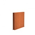CorTen wand (BxDxH) 150x15x135 cm. (2 mm.) ~