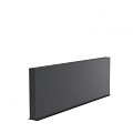 Aluminium wand (BxDxH) 300x15x100 cm. (3 mm.) ~