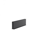 Aluminium wand (BxDxH) 200x15x60 cm. (3 mm.) ~