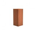 CorTen sokkel (LxBxH) 50x50x120 cm. (2 mm.) ~
