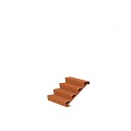 CorTen trap (BxDxH) 100x96x68 cm. (3 mm.) ~