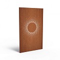 CorTen paneel figuur 2.1 (BxDxH) 110x5x180 cm. (2 mm.) ~