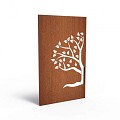 CorTen paneel figuur 8.1 (BxDxH) 110x5x180 cm. (2 mm.) ~