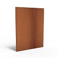 CorTen paneel basis 1 (BxDxH) 135x5x180 cm. (2 mm.) ~