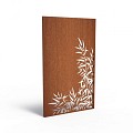 CorTen paneel natuur 2 (BxDxH) 110x5x180 cm. (2 mm.) ~