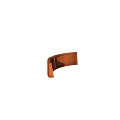 CorTen keerwand 30 cm. buitenbocht 100 cm. (2 mm.) ~