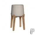 Pottery Pots plantenbak Patt Feet High Grey Washed