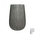 Pottery Pots plantenbak Patt High M Ridged Grey hoogte: 66 diameter: 44~