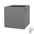 Pottery Pots plantenbak Fleur L, Grey 25x25x25 cm ~