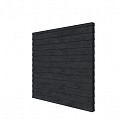 Douglas wandpakket t.b.v. dubbelzijdige wand Comfort/DHZ 246,5x224 cm. zwart geïmpregneerd. ~