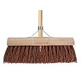 Gemeentebezem 45 cm met steel en stokhouder ~