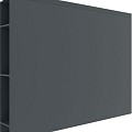 Alu tand + groef profiel 21x160 mm. (wb150) L-178 cm. RAL7016 ~