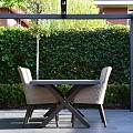 Luxxout aluminium pergola, breedte 251-300 cm. Uitval 351-400 cm. Profiel 100x100x2 mm. Kleur: antraciet ~