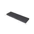 Schellevis Oudhollandse opsluitband antraciet 100x30x5 cm. ~