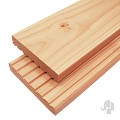 Douglas KD FSC decking 27x145x5000mm groef/glad bc ~