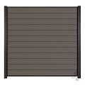WPC Rock Grey Composiet schuttingdelen 2x14x180cm (per 2 st. verpakt/geprijsd!) ~