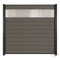 WPC Rock Grey Composiet schuttingdelen 2x14x180cm (per 2 st. verpakt/geprijsd!) ~