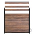 WPC-bruin FSC lamel "Modular-Rhombus Ipé 20x141x1800mm 6st/set in krimpfolie bc ~