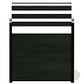 WPC-zwart FSC lamel "Modular-Rhombus Nero20x141x1800mm 6st/set in krimpfolie bc ~