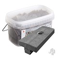 Rock Grey clips tbv WPC (emmer 100 st) ~