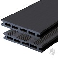 WPC-antraciet FSC decking clip 21x145x2250mm semi-ribbel/glad 4st/s ~
