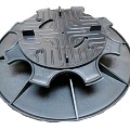 Solidor Tegeldrager Base, verstelbaar 110/140 mm (PV 11/14) zonder bovenplaat ~
