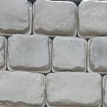 Courtstones Natural Pebble Grey 21,5/18,5/16,5/14,5/13,5x12,9x6 cm. ~