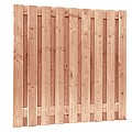Redvision geschaafd plankenscherm 19-planks 16 mm, 180x180 cm. verticaal recht. ~