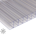 Polycarbonaat plaat X-structuur opaal 980x2500x16 mm. ~