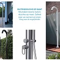Calvus design buiten douche koud-warm ~