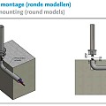 Udus design buiten douche koud-warm ~