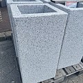 China Granite Bloembak Lichtgrijs G603  75x35x35 massief Aktie OP=OP
