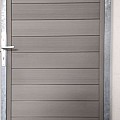 Stalen poortframe 175x110 cm KOKER 50 vaste maat  OP=OP ~