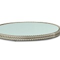 Doncaster Dining Lazy Susan glasplaat Weathered Grey (70 cmØ) ~