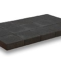 Strakstones antraciet 14x14x7 cm. ~