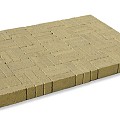 Dikformaat strak geel-witcement 20x6,5x6,5 cm. ~