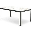 Briga Table Dekton Entzo Top Charcoal Frame
